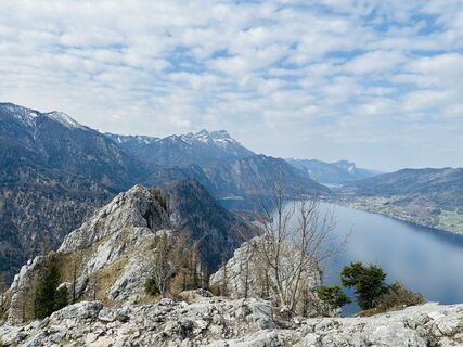 Zdjęcie z Manuel Leitner wzdłuż trasy