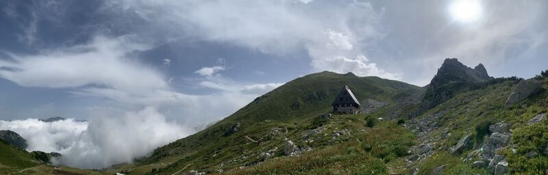 Foto von Toni Lerda entlang der Tour