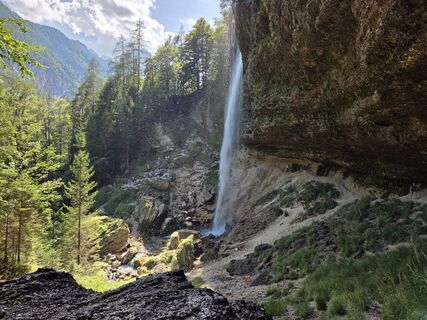 Foto von Petra Jost entlang der Tour