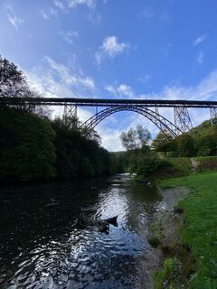 Foto von Dagmar Gaertner entlang der Tour