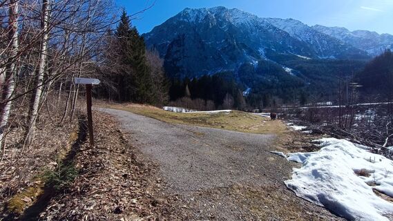 Foto von Heinz Schachner entlang der Tour