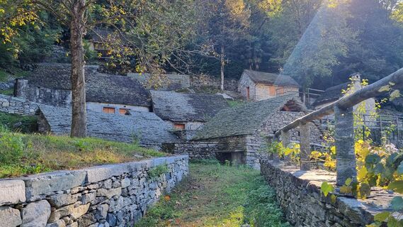 Foto von Carolina Mathis Lindegger entlang der Tour