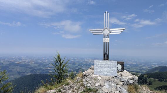 Photo de W.K. le long du parcours