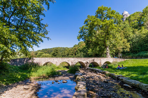 Paderborner Land Route | Almebrücke Wewelsburg