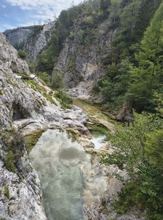 Photo de Helmut Mischitz le long du parcours