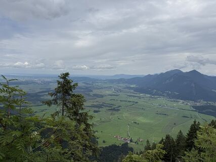 Foto von Georg Rottenmoser entlang der Tour
