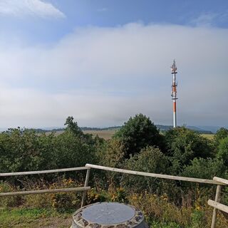Rhön-Berg Hohe Geba Gipfel 360° Aussichtsplateau