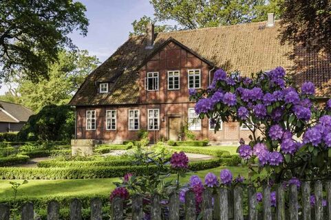 Müden (Örtze) Bauernhaus auf der Heideschleife