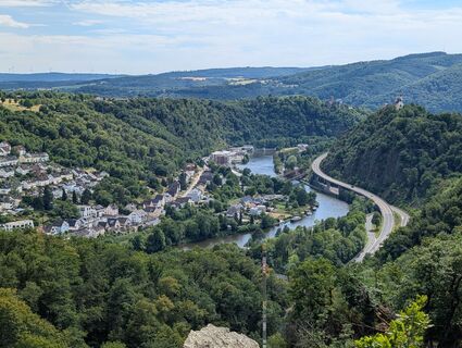 Photo de Attila Németh le long du parcours