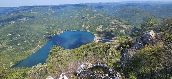 Foto von Mateja Rečnik entlang der Tour