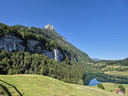 Photo de Daniel Wiederkehr le long du parcours