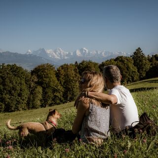 Gemütlicher Platz - Gürbetaler Höhenweg