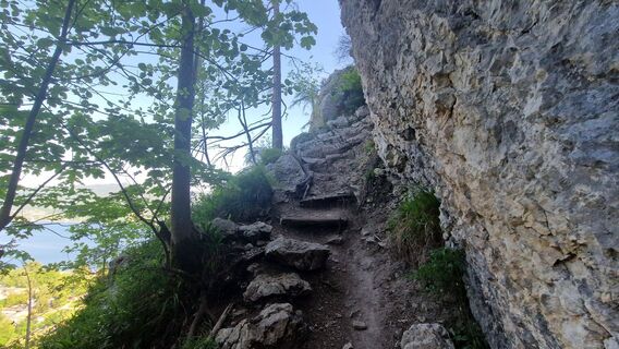 Foto von EP87 entlang der Tour