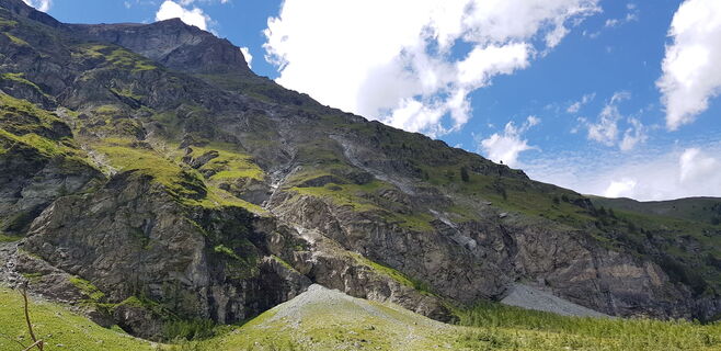 Fotografia z Anselmo Mazzolini na trase