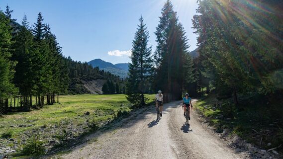 Gravelbiken im Hinterautal