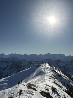 Foto von Andrea Ladinger entlang der Tour