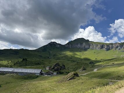 Foto von Andrea Omlin entlang der Tour