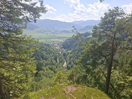 Foto de Franziska Mosebach a lo largo del recorrido