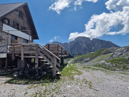 Foto von Cristian Mario Rota entlang der Tour