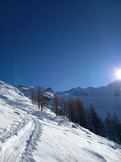 Foto von Aner entlang der Tour