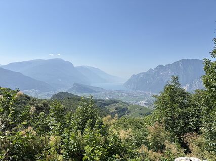 Foto von Heinz Sperl entlang der Tour