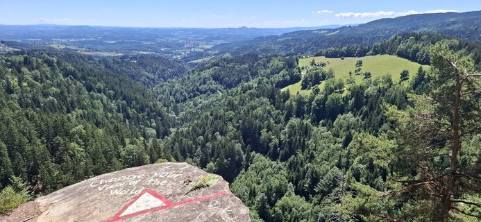 Photo de Rupert Binder le long du parcours