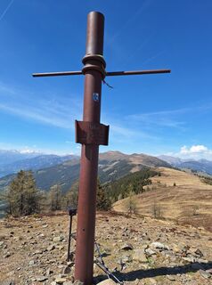 Photo de Dagmar Hofer le long du parcours