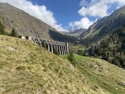 Foto von Angelo Austoni entlang der Tour