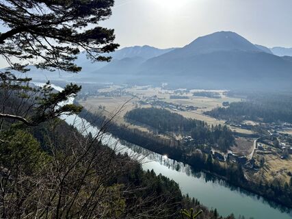 Foto von Herwig Winkler entlang der Tour
