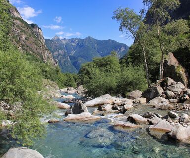 Fluss und Wildwasserregime, Val Bavona