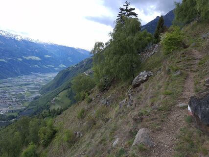 Foto von Jens Zimmermann entlang der Tour