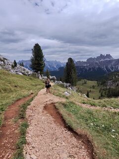 Foto von Leopoldo Ermetes entlang der Tour