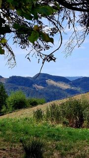 Foto von Elisabeth Vonarburg entlang der Tour