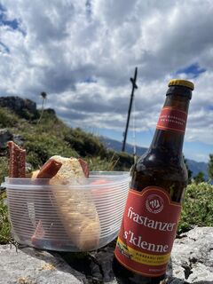Foto von Philipp Türtscher entlang der Tour