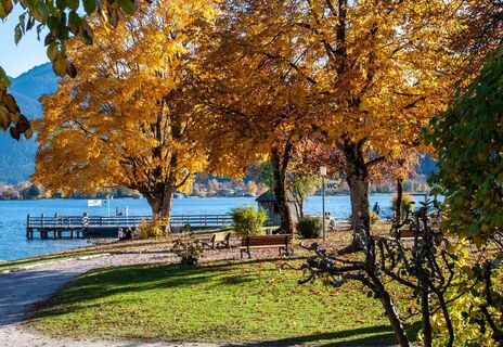 Herbststimmung in Bad Wiessee