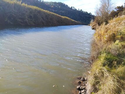 Foto de carmper a lo largo del recorrido