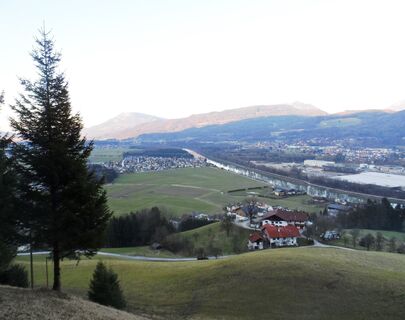 Ausblick auf die Salzach