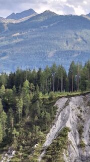 Photo de Monika Wirth le long du parcours