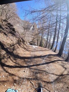 Foto von Dr. Natascha Binder entlang der Tour