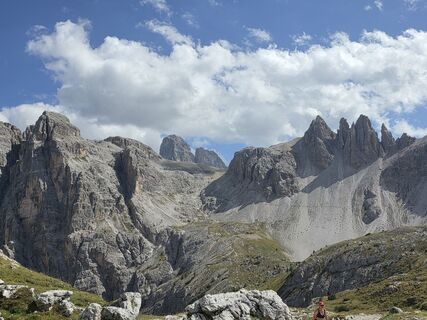 Foto von Gianluca Bucciantini entlang der Tour