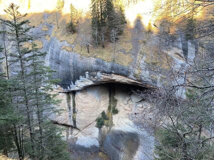 Foto von David Amrein entlang der Tour