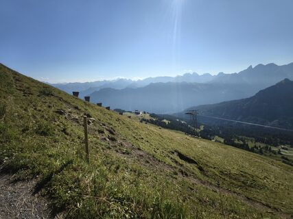 Foto von Armin Herzog entlang der Tour