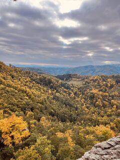 Foto de Roland Morth a lo largo del recorrido