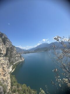Foto von Nataša Jevsnik entlang der Tour