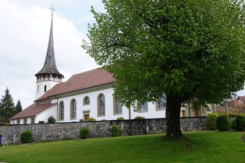 Kirche Tafers - ViaJacobi Etappe 13