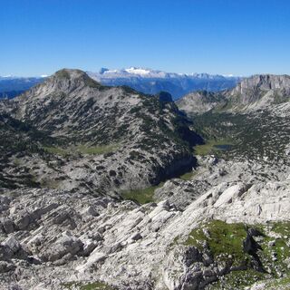 Blick zum Elm und Dachstein