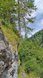Photo de Gyula Mészáros le long du parcours