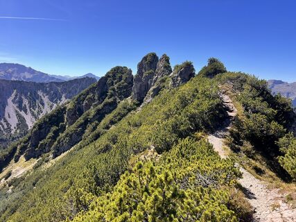 Photo de Sam Bargetz le long du parcours