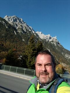 Foto von Marcus Dürr entlang der Tour