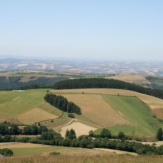 Panoramablick: Mont Barre